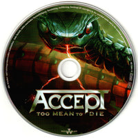 Accept – Too Mean To Die - CD ALBUM (used)