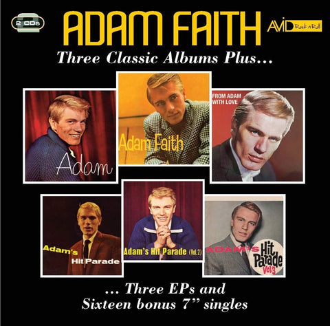 Adam Faith – Three Classic Albums Plus - 2 x CD SET