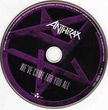 Anthrax – We've Come For You All - CD ALBUM in FOLDOUT PACK & CUSTOM SLIPCASE (used)