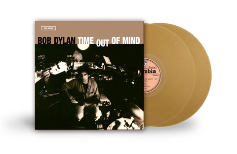 Bob Dylan ‎– Time Out Of Mind - 2 x CLEAR GOLD COLOURED VINYL LP SET (NAD23)