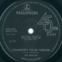 The Beatles – Strawberry Fields Forever / Penny Lane - 7" SINGLE in Picture Cover (used)