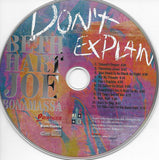 Beth Hart & Joe Bonamassa – Don't Explain - CD ALBUM (used)