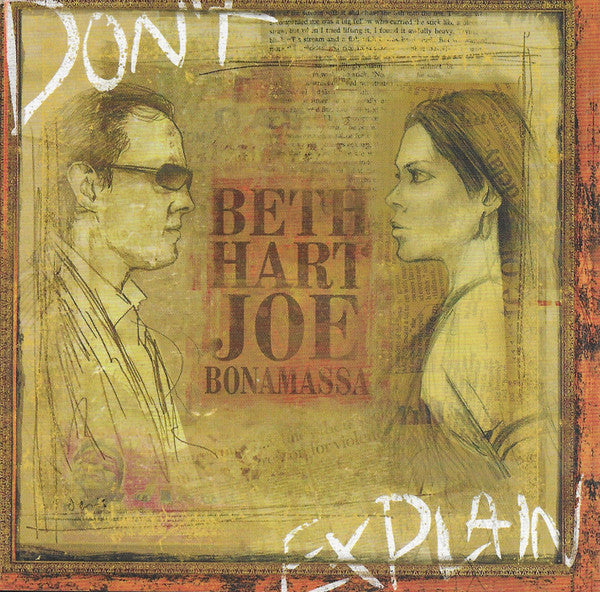 Beth Hart & Joe Bonamassa – Don't Explain - CD ALBUM (used)