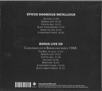 Candlemass – Epicus Doomicus Metallicus - 2 x CD ALBUM SET in SLIPCASE (used)