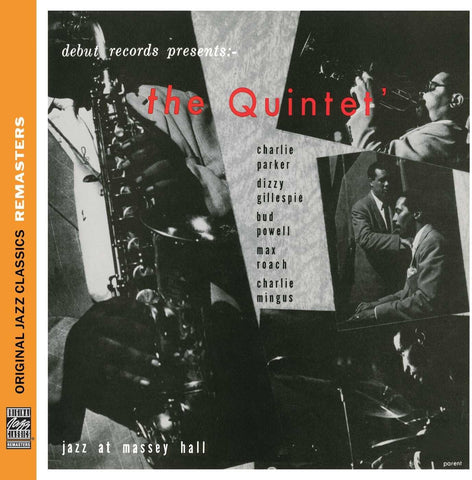 Charlie Parker, Dizzy Gillespie, Bud Powell, Max Roach, Charlie Mingus – The Quintet: Jazz At Massey Hall - CD