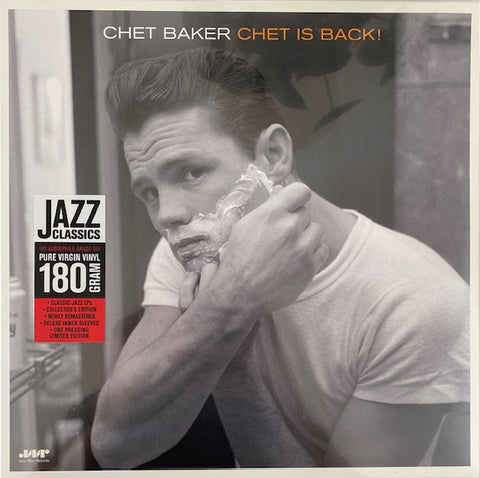 Chet Baker – Chet is Back! - 180 GRAM VINYL LP