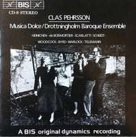 Clas Pehrsson, Musica Dolce / Drottningholms Baroque Ensemble- CD ALBUM (used)