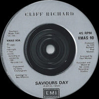 Cliff Richard ‎– Saviour's Day - 7" in Glossy Card Picture Cover (used)