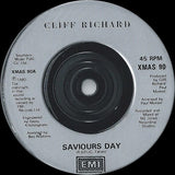 Cliff Richard ‎– Saviour's Day - 7" in Glossy Card Picture Cover (used)