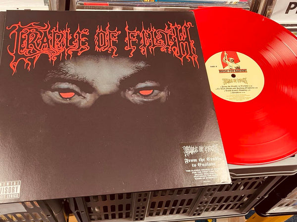 Cradle Of Filth – From The Cradle To Enslave - RED COLOURED VINYL LP (used)