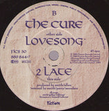 The Cure – Lovesong - ORIGINAL 7 INCH in PICTURE COVER & PAPER LABELS (used)