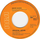 David Bowie -Crystal Japan - JAPANESE issue 7" SINGLE with PICTURE INSERT (used)