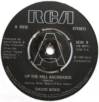 David Bowie – Up The Hill Backwards - 7" SINGLE in PICTURE COVER (used)