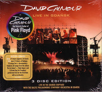 David Gilmour – Live In Gdańsk - 2 x CD ALBUM, 1 x DVD in FOLDOUT DIGIPAK (used)