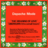 Depeche Mode – The Meaning Of Love - 7 INCH in PICTURE COVER & RED LABELS (used)