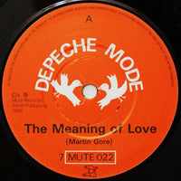 Depeche Mode – The Meaning Of Love - 7 INCH in PICTURE COVER & RED LABELS (used)