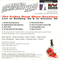 Diamond Head – The Friday Rock Show Sessions - CD ALBUM (used)