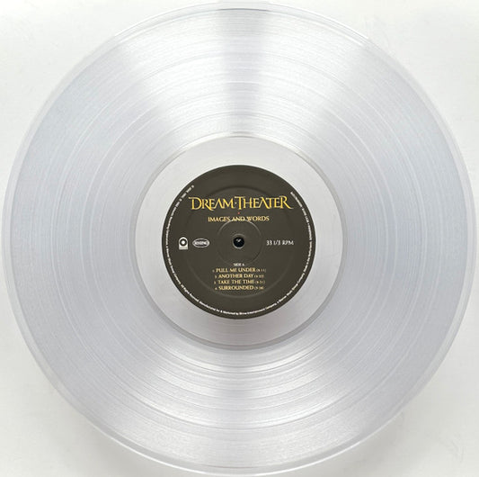 Dream Theater – Images And Words - CLEAR COLOURED VINYL LP - NEW