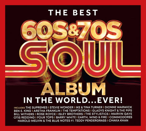 The Best 60s & 70s Soul Album In The World... Ever! – Various - 3 x CD SET