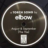 Elbow – August & September - ETCHED 7" SINGLE (used)