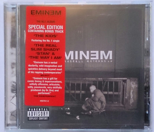 Eminem – The Marshall Mathers LP - BONUS TRACK EDITION - CD ALBUM