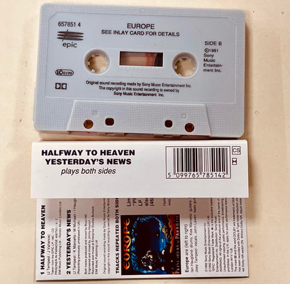 Europe ‎– Halfway To Heaven - CASSETTE ALBUM (used)