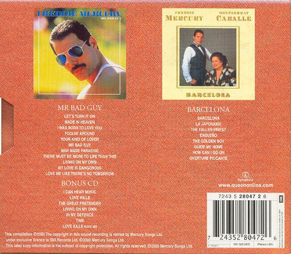 Freddie Mercury – Solo - 3 x CD ALBUM SET