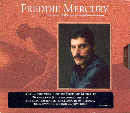 Freddie Mercury – Solo - 3 x CD ALBUM SET