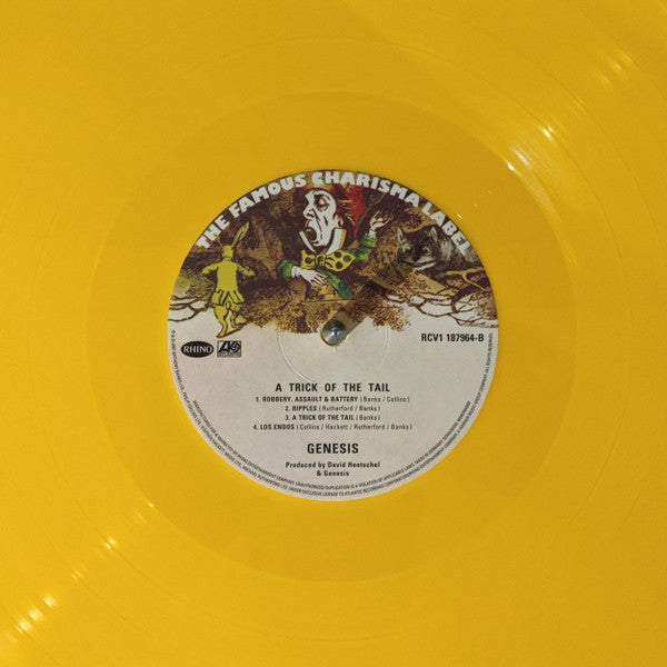 Genesis ‎– A Trick Of The Tail - YELLOW COLOURED VINYL 180 GRAM LP