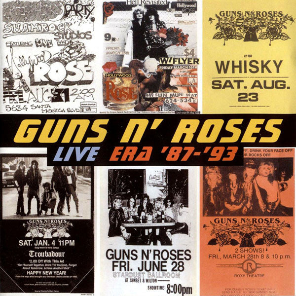 Guns N' Roses – Live Era '87-'93 - 2 x CD SET