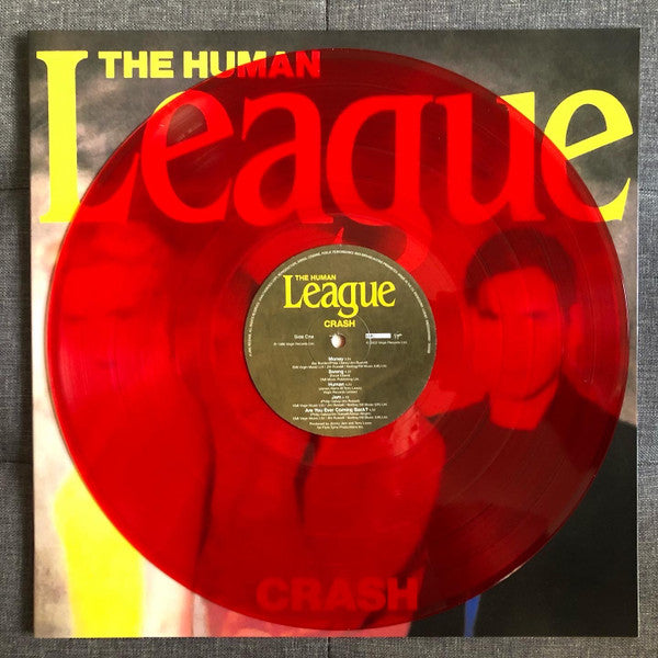 The Human League - Crash - RED COLOURED VINYL LP