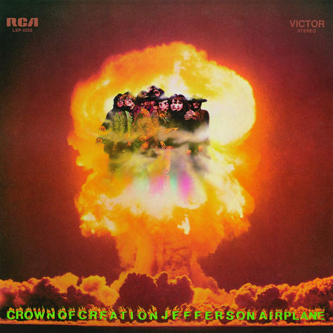 Jefferson Airplane ‎– Crown Of Creation - WHITE COLOURED VINYL 180 GRAM LP