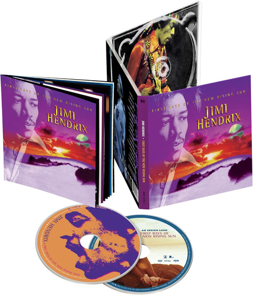 Jimi Hendrix – First Rays Of The New Rising Sun - CD ALBUM & DVD SET (used)