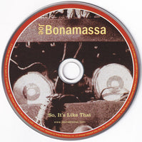 Joe Bonamassa - So, It's Like That - CD ALBUM (used)