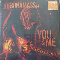 Joe Bonamassa - You & Me - 2 x ORANGE COLOURED VINYL 180 GRAM LP SET