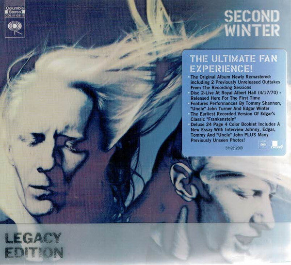 Johnny Winter ‎– Second Winter - 2 x CD ALBUM SET - DELUXE LEGACY EDITION (used)