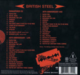 Judas Priest – British Steel - 2 x CD ALBUMS & DVD SET in SLIPCASE & FOLDOUT DIGIBOX (used)