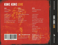 King King – Live - 2 x CD ALBUM & DVD SET (used)