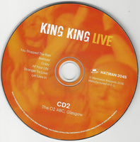 King King – Live - 2 x CD ALBUM & DVD SET (used)