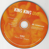 King King – Live - 2 x CD ALBUM & DVD SET (used)