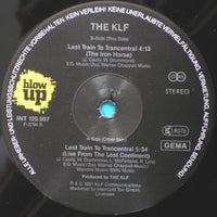 The KLF ‎– Last Train To Trancentral (Live From The Lost Continent) - VINYL 12" (used)