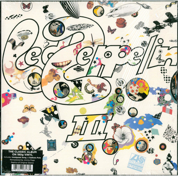 Led Zeppelin ‎– Led Zeppelin III - 2 x 180 GRAM VINYL LP - DELUXE EDITION - NEW