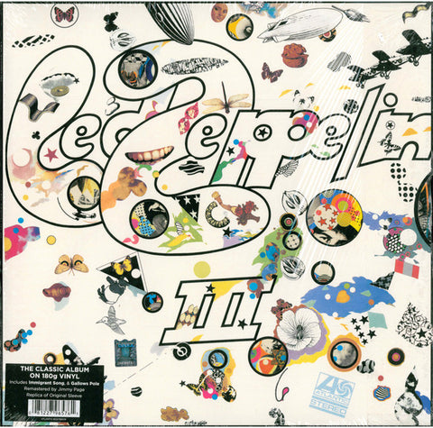 Led Zeppelin ‎– Led Zeppelin III - 2 x 180 GRAM VINYL LP - DELUXE EDITION