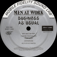 Men At Work – Business As Usual - VINYL LP (used) MOBILE FIDELITY AUDIOPHILE ISSUE