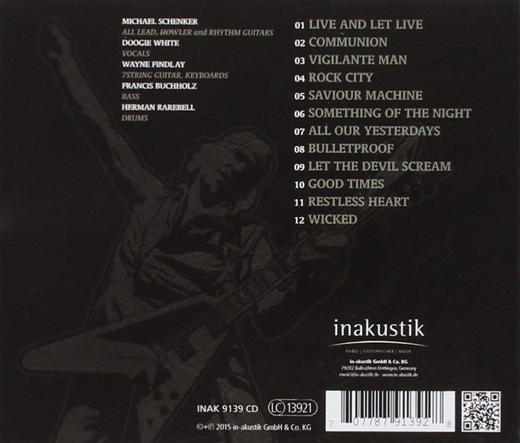 Michael Schenker's Temple Of Rock – Spirit On A Mission - CD ALBUM (used)