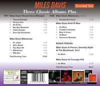 Miles Davis – Three Classic Albums Plus (Second Set) - 2 x CD ALBUM SET - NEW