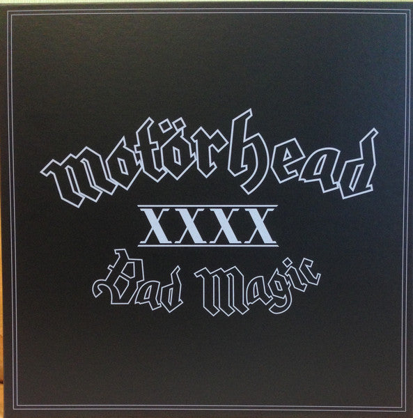 Motorhead – Bad Magic - VINYL LP, CD ALBUM, 2 x PATCHES, POSTER BOX LP SET (used)