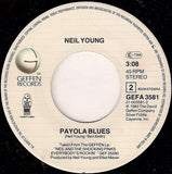 Neil Young - Wonderin' - 7" Single in Picture Cover - Italian issue (used)