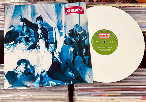 Oasis – Cigarettes & Alcohol - WHITE COLOURED VINYL 12" (used)