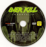 Overkill – Immortalis - CD ALBUM & DVD SET (used)